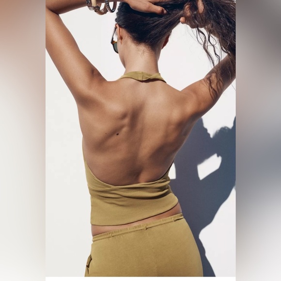 Zara washed heavy cotton top - Picture 2 of 4